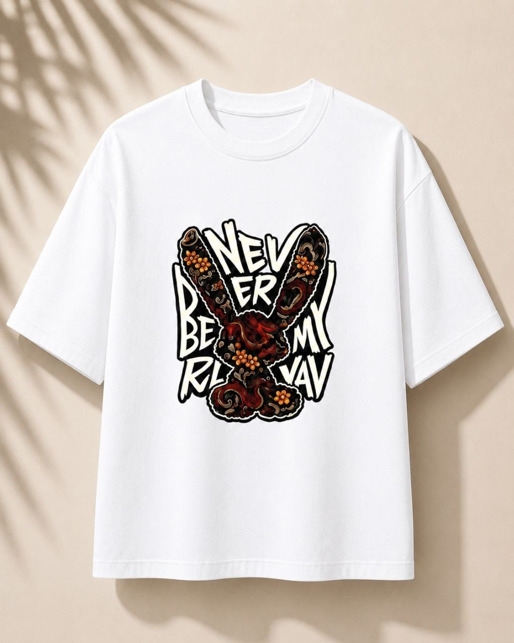 REBEL Rabbit Premium Oversized Tee