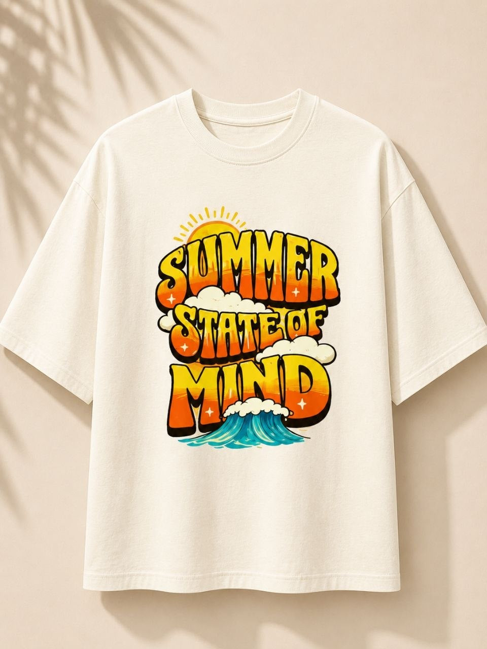 Summer State Of Mind Premium Oversized Tee