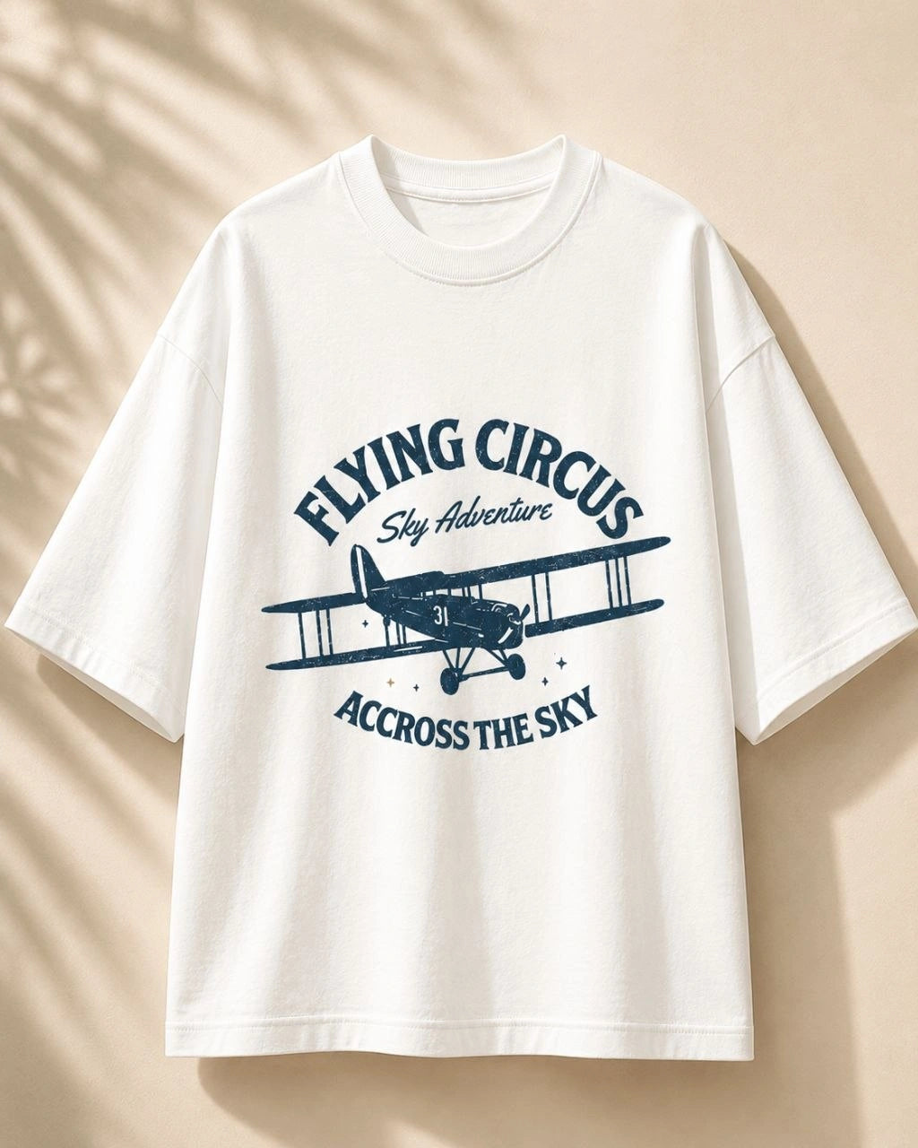 Flying Circus Vintage Oversized Tee