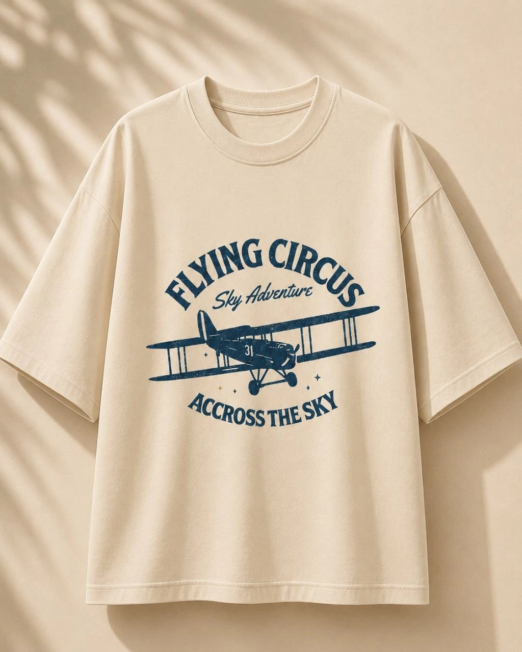 Flying Circus Vintage Oversized Tee